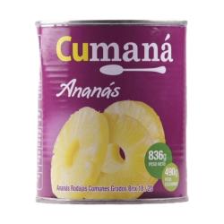 Ananas rodajas - lata Cumaná 836 Gr