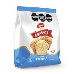 Magdalenas vainilla Gaona 200 Gr
