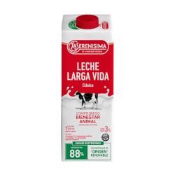 Leche larga vida clásica 3% - tetra La Serenisima 1 Lt