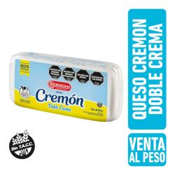 Queso doble crema trozado Cremón 1 Kg