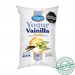 Yogur bebible entero vainilla - sachet Tregar 900 Gr