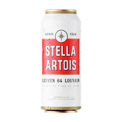 Cerveza rubia - lata Stella Artois 473 Cm3