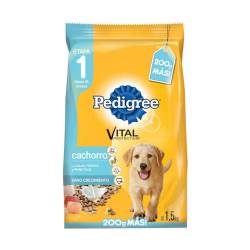 Alimento para perros cachorro sano crecimiento Pedigree 1.5 Kg