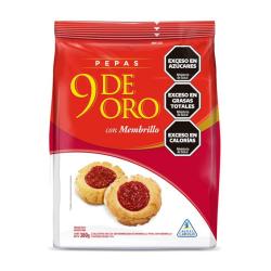 Galletita pepas 9 De Oro 350 Gr