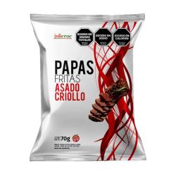 Papa frita sabor asado sin tacc Julicroc 70 Gr