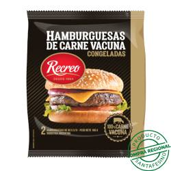 Hamburguesa x 2u Recreo 166 Gr