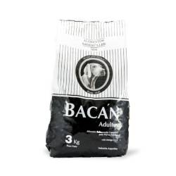 Alimento para perros adultos sabor carne Bacan 3 Kg