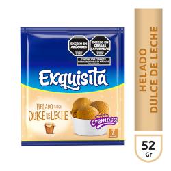 Helado dulce de leche Exquisita 52 Gr