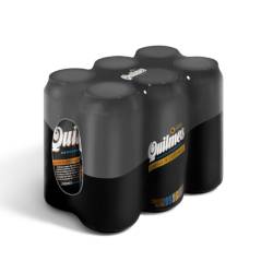 Cerveza negra lata x473 pack Quilmes Stout 6 U