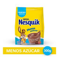 Cacao en polvo menos azúcar Nesquik 300 Gr