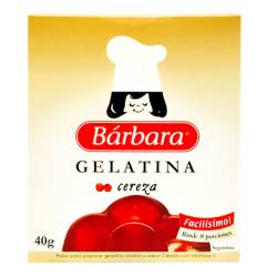 Gelatina cereza Barbara 40 Gr