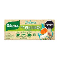 Caldo balance verdura cubo Knorr 12 U