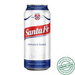 Cerveza rubia - lata Santa Fe 473 Cm3