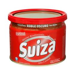 Cera pasta roble oscuro - pote Suiza 450 Cm3