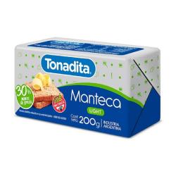Manteca pan light - paquete Tonadita 200 Gr