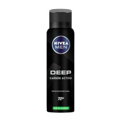 Desodorante antitranspirante en aerosol hombre deep beat Nivea 150 Ml