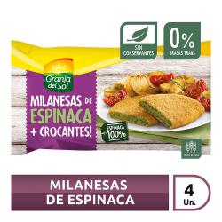 Milanesas de espinaca Granja Del Sol 320 Gr
