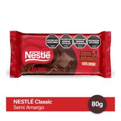 Chocolate semi amargo Nestlé 80 Gr