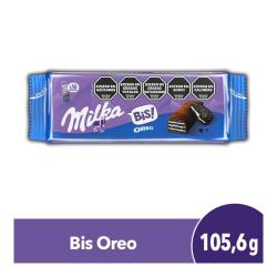 Oblea bis bañada con chocolate Milka 105.6 Gr