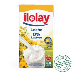Leche larga vida reducida en lactosa - tetra Ilolay 1 Lt