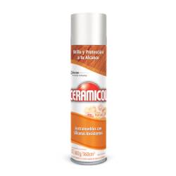 Lustra muebles naranja - aerosol Ceramicol 360 Cm3