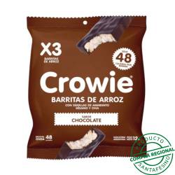 Barra arroz chocolate agrupada Crowie 36 Gr
