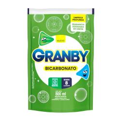 Jabón líquido lavarropas automático - doy pack Granby Matic 800 Ml