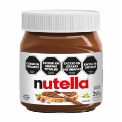 Crema de avellanas - frasco Nutella 350 Gr