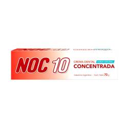 Crema dental con fluor original Noc 10 70 Gr