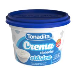 Crema de leche - pote Tonadita 200 Cm3