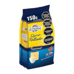 Queso rallado - bolsa La Paulina 150 Gr