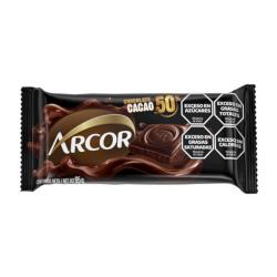 Chocolate 50% cacao semiamargo Arcor 95 Gr