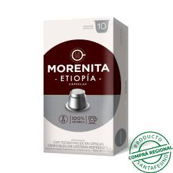 Café etiopía cápsulas Morenita 52 Gr