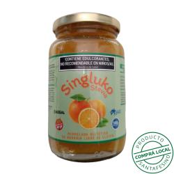Mermelada diet naranja con stevia - frasco Singluko 360 Gr