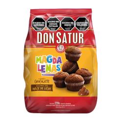 Magdalenas de chocolate con dulce de leche Don Satur 220 Gr