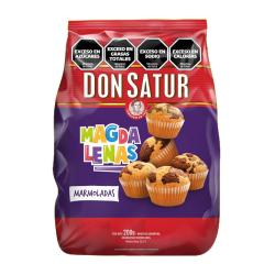 Magdalenas marmoladas Don Satur 200 Gr