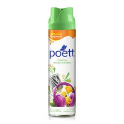 Desodorante de ambiente música primavera - aerosol Poett 360 Cm3