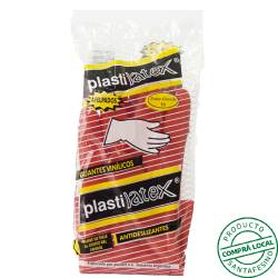 Guantes extra grande 10 Plastilatex 1 U