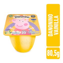 Alimento lácteo vainilla - pote Danonino 80.5 Gr