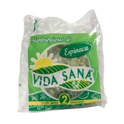 Hamburguesa de espinaca x 2 u Vida Sana 200 Gr