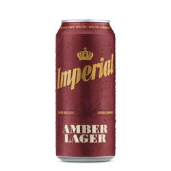 Cerveza roja amber lager - lata Imperial 473 Cm3