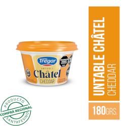 Queso unt.cheddar Tregar 180 Gr