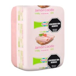 Jamón cocido bajo sodio Paladini 1 Kg