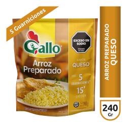 Arroz sabor queso - doypack Gallo 240 Gr