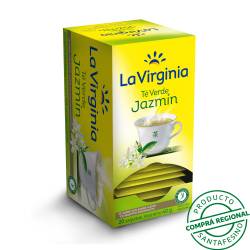 Té verde con jazmín - saquitos La Virginia 20 U
