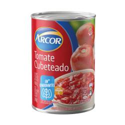 Tomate cubeteado - lata Arcor 400 Gr