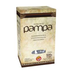 Yerba mate bajo contenido en polvo Pampa 500 Gr