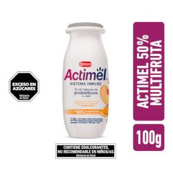 Leche entera fermentada multifruta Actimel 100 Gr