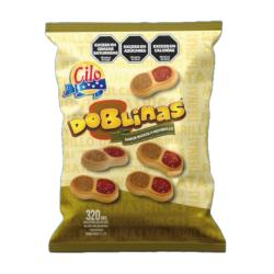 Galletita doblinas frambuesa y frutilla Cilo 320 Gr