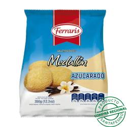 Galletita medallón azucarado Ferraris 350 Gr